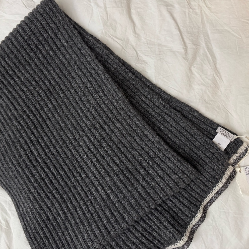 Brunello Cucinelli Cashmere Scarf Brand New